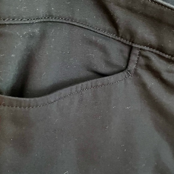 Chaps Classic Black Dress Pants Stretch Pockets Tailored Smart Professional Work - Picture 3 of 7